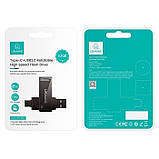Флешка 32GB USAMS US-ZB199 Type-C OTG USB3.0 Grey (SH017728), фото 2