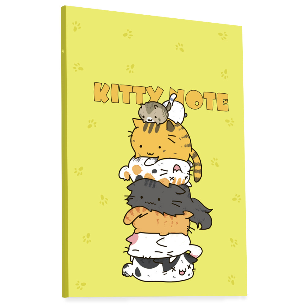Блокнот ТМ Profiplan Kitty note B6 yellow 50636, фото 1