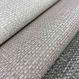 Шпалери вінілові на флізеліновій основі сірий AdaWall Seven 1,06 х 10,05м (7801-3), фото 4