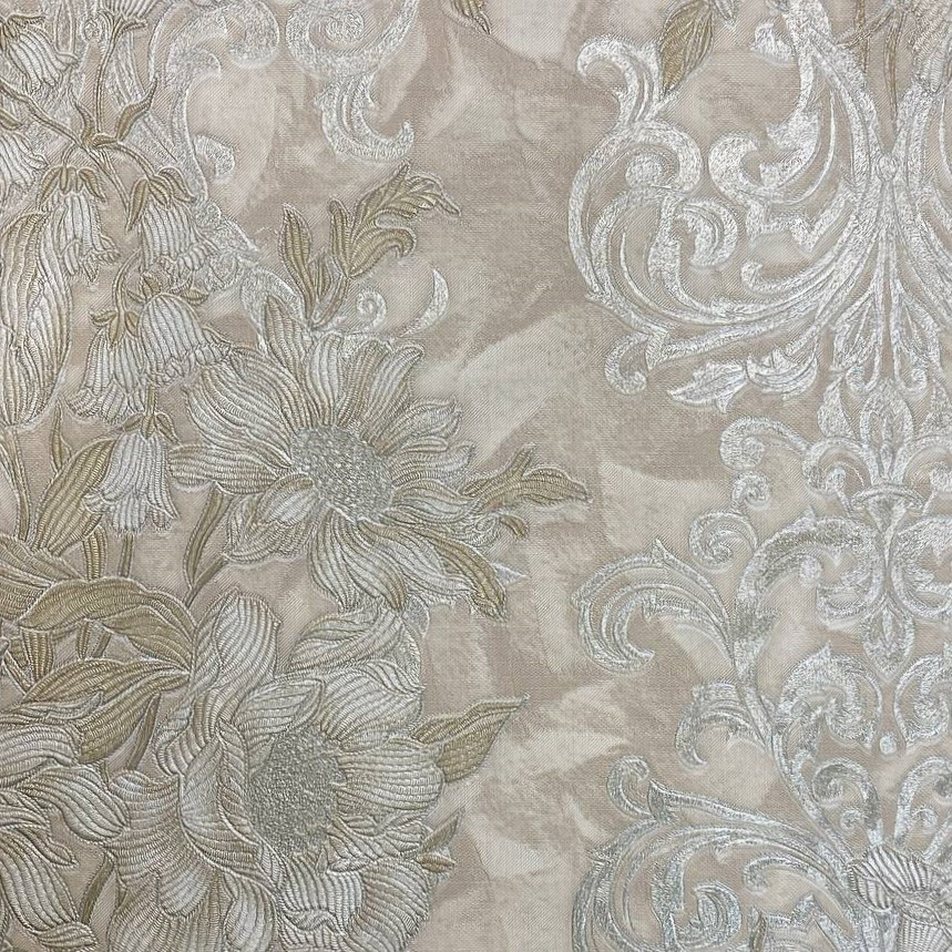 Шпалери вінілові на флізеліновій основі бежевий AdaWall Seven 1,06 х 10,05м (7805-2), фото 1