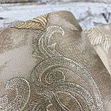 Шпалери вінілові на флізеліновій основі темно-бежевий AdaWall Seven 1,06 х 10,05м (7805-3), фото 4