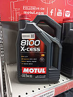 Моторное масло MOTUL / 8100 X-cess 5W30 / 4 л