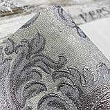 Шпалери вінілові на флізеліновій основі сірий AdaWall Seven 1,06 х 10,05м (7807-2), фото 3