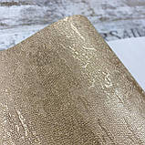 Шпалери вінілові на флізеліновій основі золотистий AdaWall Seven 1,06 х 10,05м (7809-3), фото 3