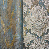 Шпалери вінілові на флізеліновій основі зелений AdaWall Seven 1,06 х 10,05м (7809-4), фото 5