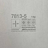Шпалери вінілові на флізеліновій основі коричневий AdaWall Seven 1,06 х 10,05м (7813-5), фото 7