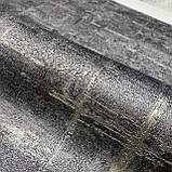 Шпалери вінілові на флізеліновій основі темно-сірий AdaWall Seven 1,06 х 10,05м (7813-6), фото 4