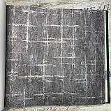 Шпалери вінілові на флізеліновій основі темно-сірий AdaWall Seven 1,06 х 10,05м (7813-6), фото 6