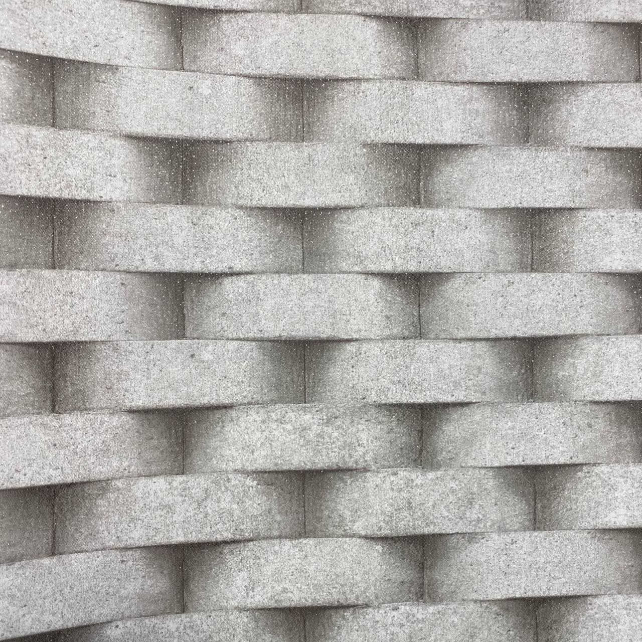 Шпалери вінілові на флізеліновій основі сірий AdaWall Seven 1,06 х 10,05м (7814-2)