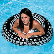 Надувне коло Intex 59252 «Шина», 91 см, фото 2