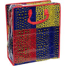 Сумка кольорова 50×45×20 см, фото 4