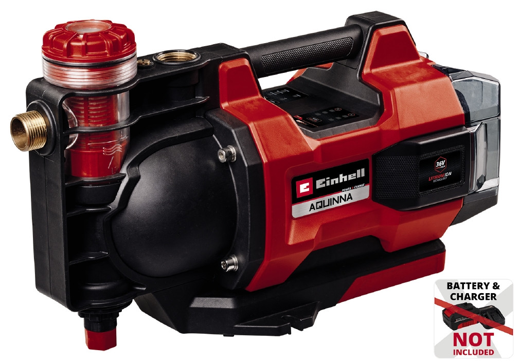 Насос акумуляторний Einhell AQUINNA 36/38 F LED Automatic (4180420)