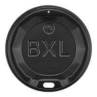 Крышка «BXL» КВ90 черная для стакана 400/500 мл