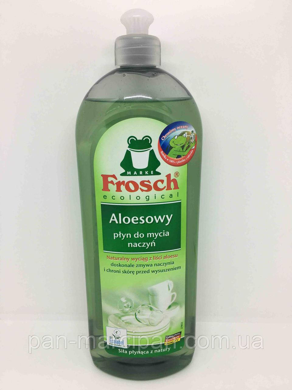 Засіб для миття посуду Frosch алоє 750 мл Німеччина - фото 1 - id-p1425386551