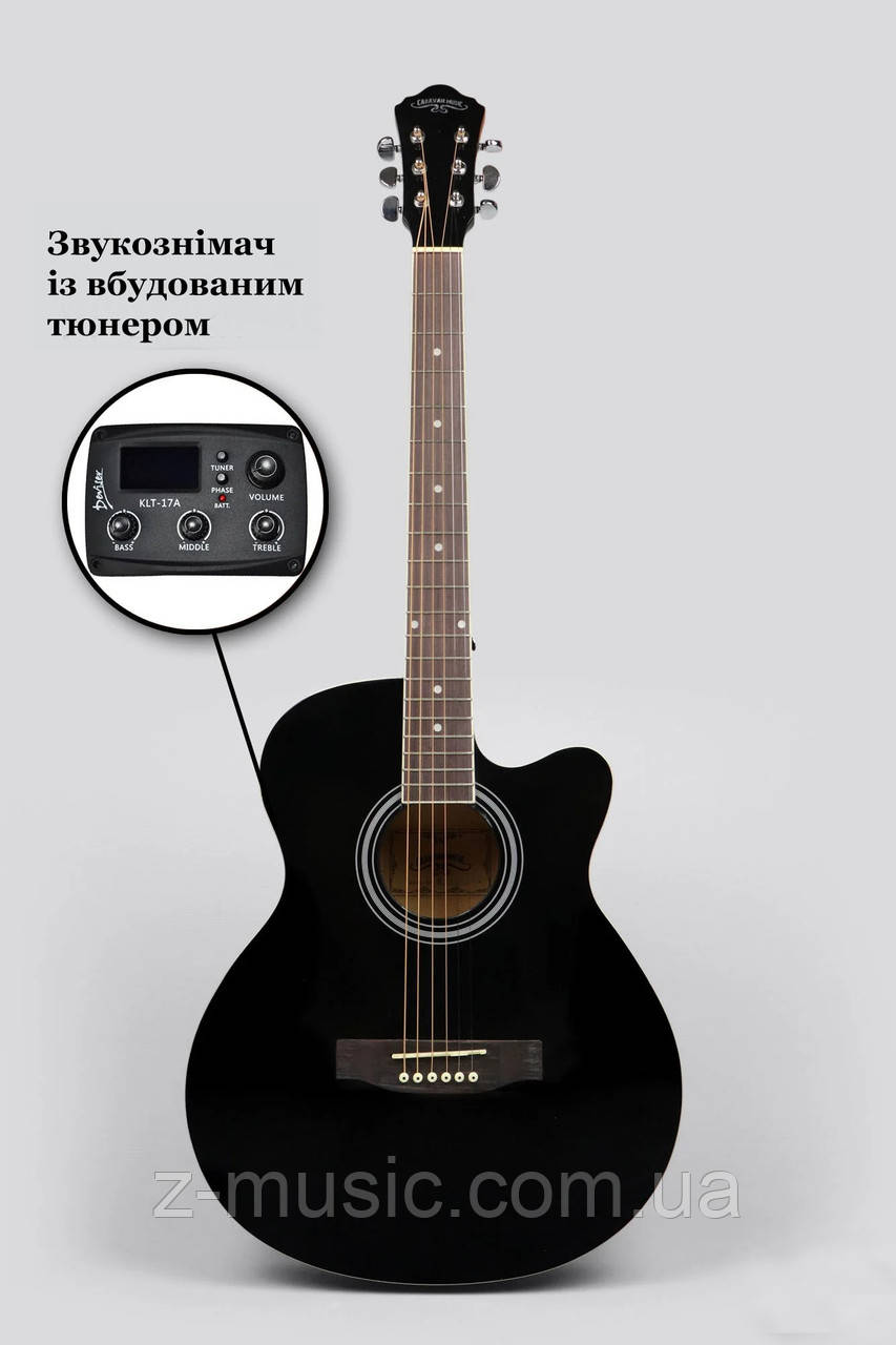 Гітара електроакустична Caravan Music HS-4010 EQ BK