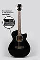 Гітара електроакустична Caravan Music HS-4010 EQ BK (чохол, скарбничка, медіатор, струна, ключ), фото 2