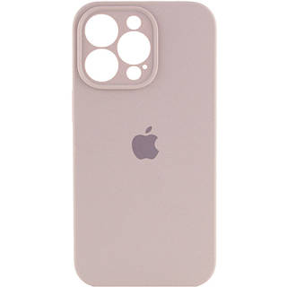 Чехол Silicone Case Square Protected Camera iPhone 13 Pro Max Pink Sand (15)