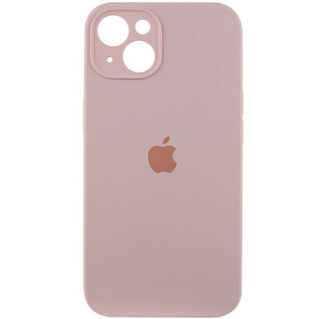 Чохол Silicone Case Square Protected Camera iPhone 13 Pink Sand (15), фото 1