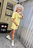 Стильний жіночий в'язаний костюм шорти та кофта бавовна, фото 10