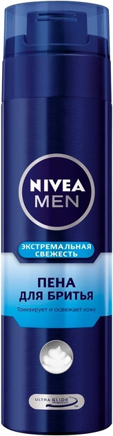 Піна NIVEA для гоління Екстремальна свіжість 200 мл, фото 1