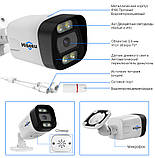 POE IP Камера відеоспостереження Hiseeu HB718-P 8MP вулична Onvif, фото 5