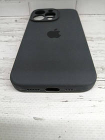 Чохол на iPhone 13 Pro накладка бампер протиударний Original Soft Case charcoal gray