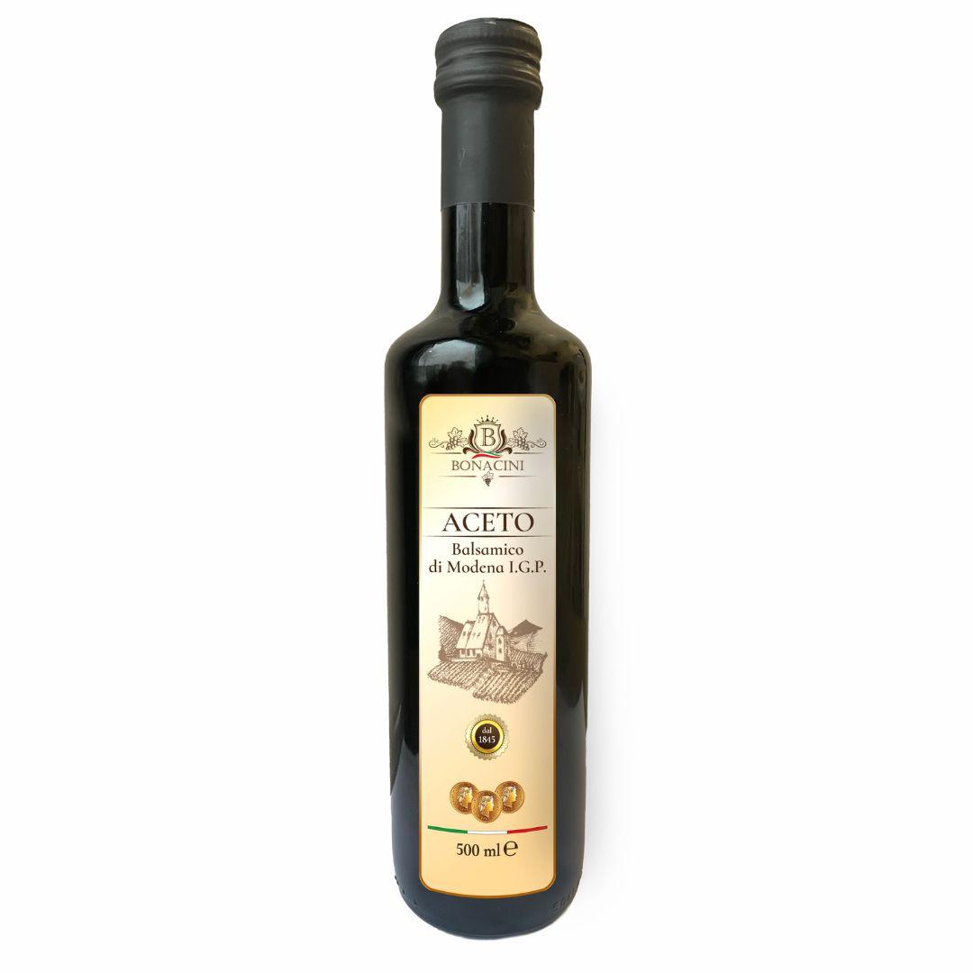Оцет Bonacini бальзамічний 6%, 0.5 л, 12 шт/ящ
