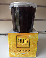 Цукрова паста enjoy для шугарингу депіляції середньої щільності 500 г sugar paste medium for hair removal