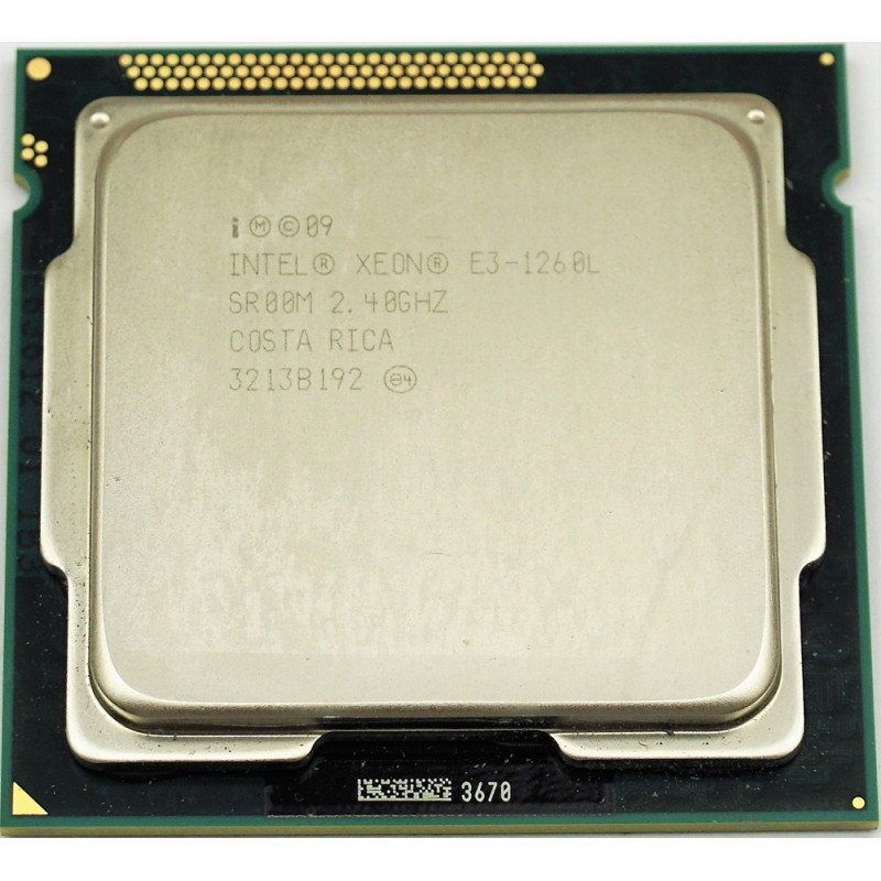 ПОТУЖНИЙ 4ЬОХ ЯДЕРНИК на s1155 INTEL XEON E3-1260L 2,4 GHz, Turbo BOOST до 3,3GHz LGA1155,4ЯДРА