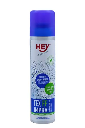 Спрей-просочення мембранних тканин Hey-Sport Tex FF Impra-Spray (200 мл), фото 3