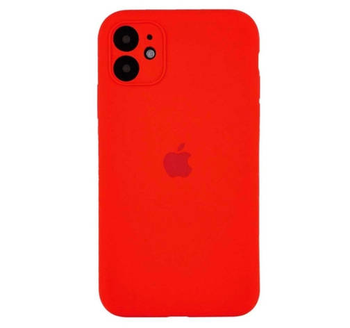 Чохол Silicone Case Square Protected Camera iPhone 11 Red (11), фото 1