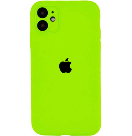 Чохол Silicone Case Square Protected Camera iPhone 11 Green (24), фото 1