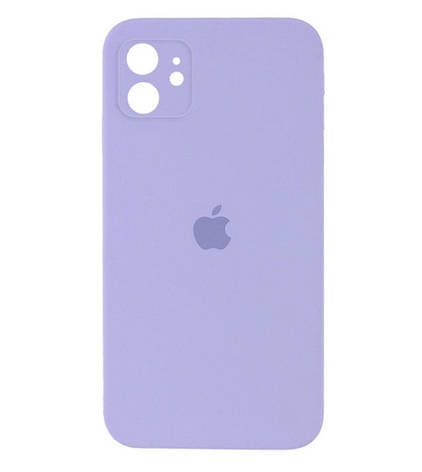Чохол Silicone Case Square Protected Camera iPhone 11 Elegant Purple (26), фото 1