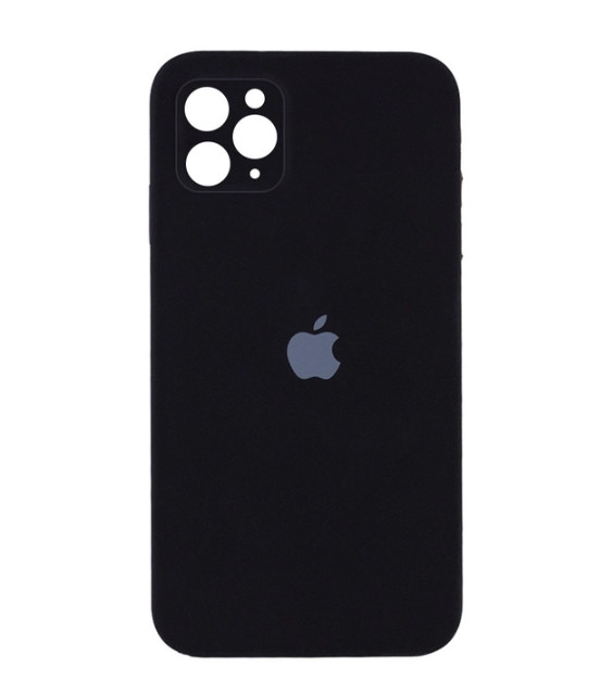 Чохол Silicone Case Square Protected Camera iPhone 11 Pro Black (14)