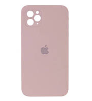 Чехол Silicone Case Square iPhone 11 Pro Pink Sand (15)