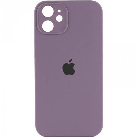 Чохол Silicone Case Square Protected Camera iPhone 12 Grape (36), фото 1