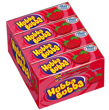 Жуйка Hubba Bubba Strawberry 20уп/ящ