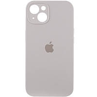 Чехол Silicone Case Square iPhone 13 Rock Ash (9)