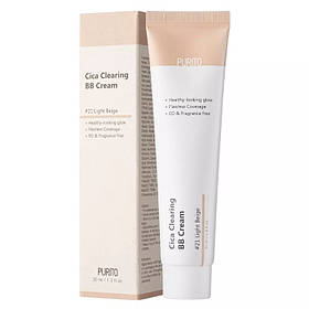 ВВ крем із екстрактом центели, Purito Cica Clearing BB cream, #21 Світло-бежевий, 30 мл