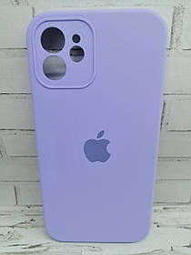 Чохол на iPhone 12 накладка бампер протиударний Original Soft Case elegant purple