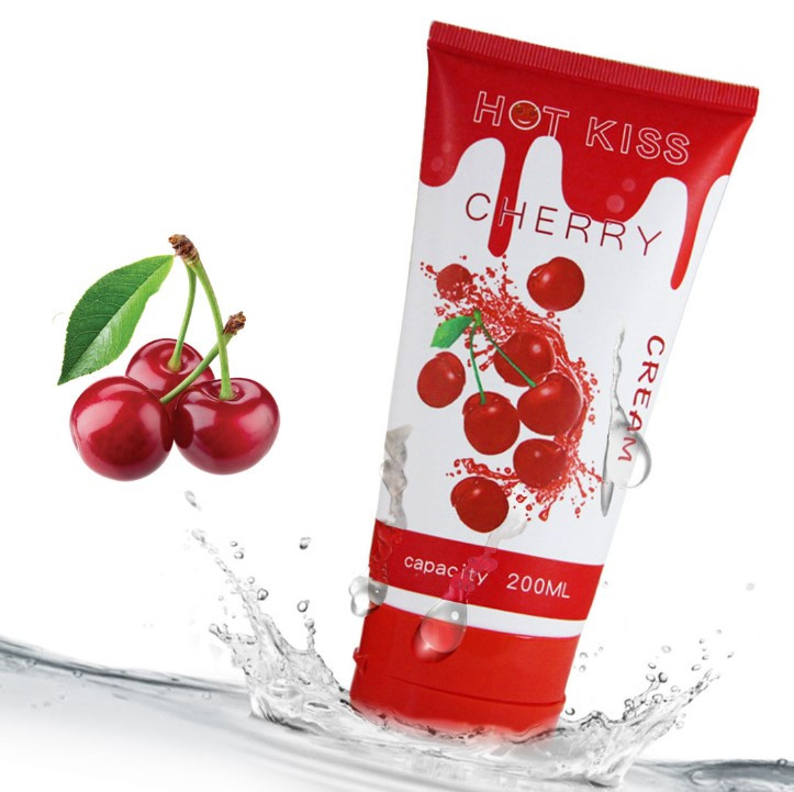 Універсальний лубрикант HOT KISS на водній основі, Вишня