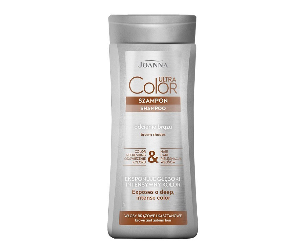 Шампунь для підтримки кольору каштанового волосся Joanna Ultra color system Shampoo for chestnut brown and hair