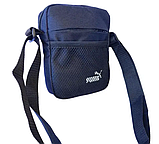 Сумка чоловіча маленька через плече, барсетка чорна 162В, фото 5