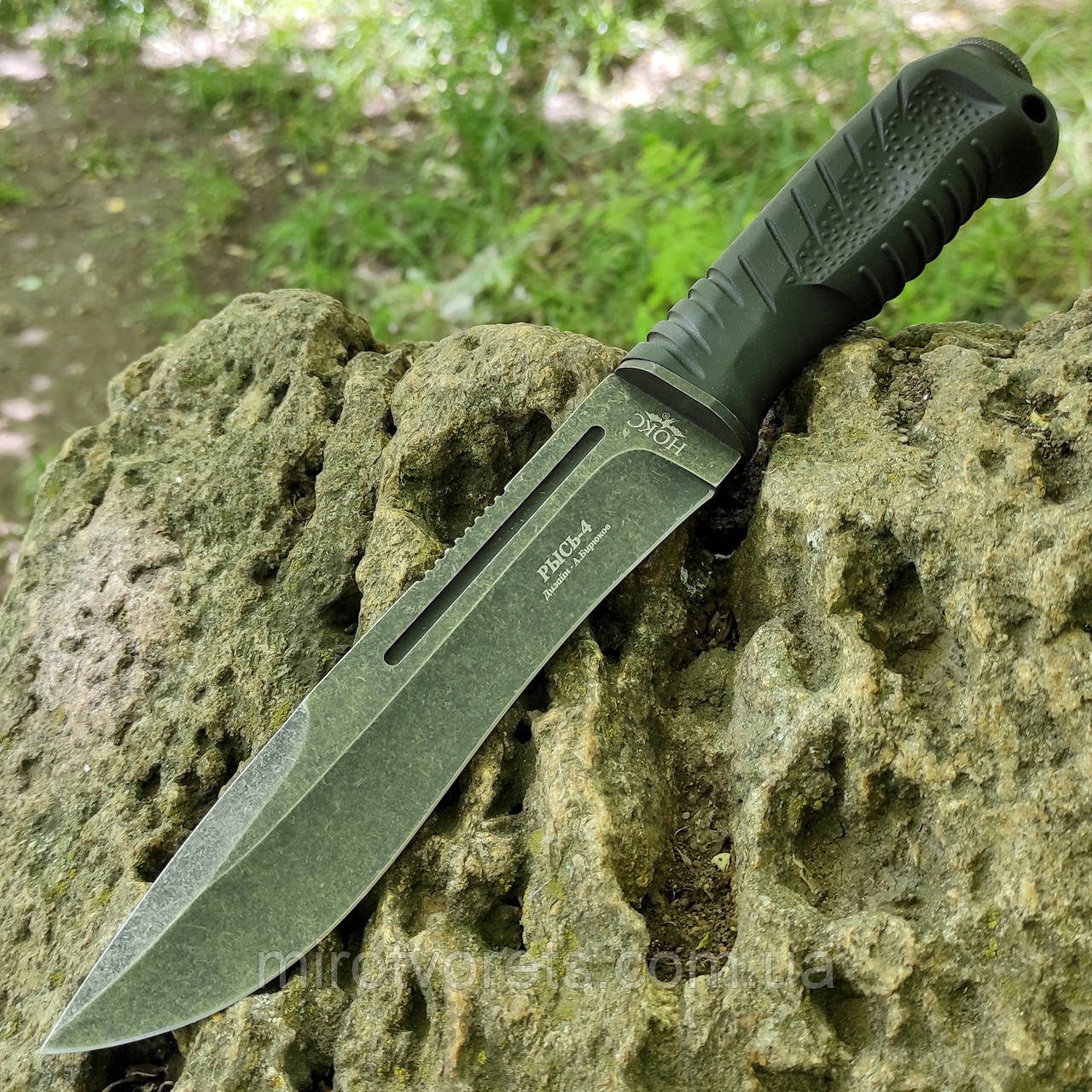Ніж тактичний на стегно Нокс Рись-4, 440, склобій, вогниво, +paracord (650-548821)