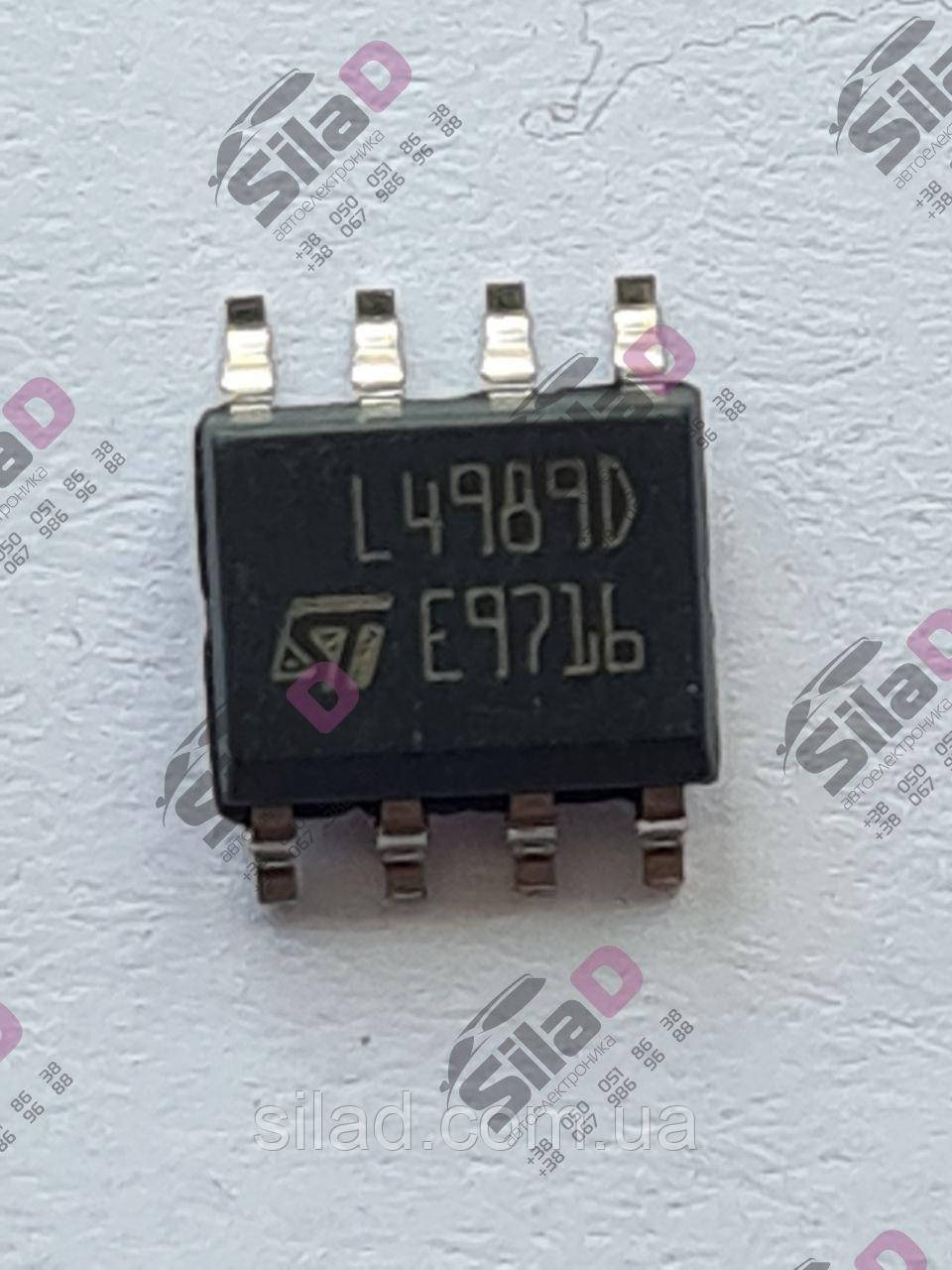 Мікросхема L4989D STMicroelectronics корпус SO8, фото 1