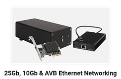 25GbE, 10GbE, and AVB Networking