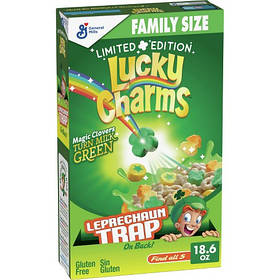 Сухі сніданки Lucky Charms Magic Clower Marshmallows 527g