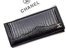 Жіночий шкіряний лакований гаманець Ch (9010)