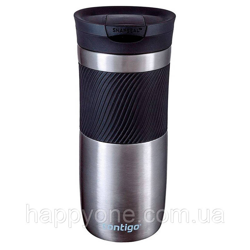 Термокухоль Contigo Byron (470 мл) Stainless Steel, фото 1