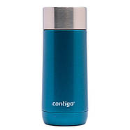 Термокружка з нержавіючої сталі Contigo Luxe Autoseal (360 мл) Corn Flower Blue, фото 4